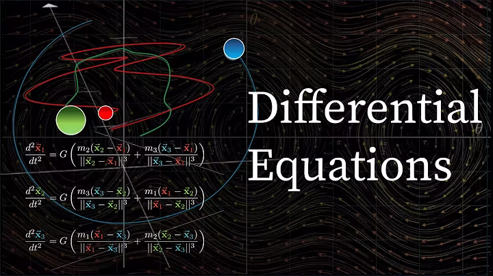 But what is a differential equation? - intro context